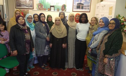 Blood pressure management training for Muslim women organisation